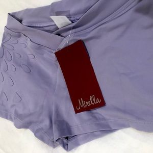 Bloch Mirella Dance Floral Appliqué V Waist Short